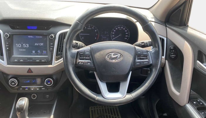 2019 Hyundai Creta SX AT 1.6 PETROL, Petrol, Automatic, 64,429 km, Steering Wheel Close Up