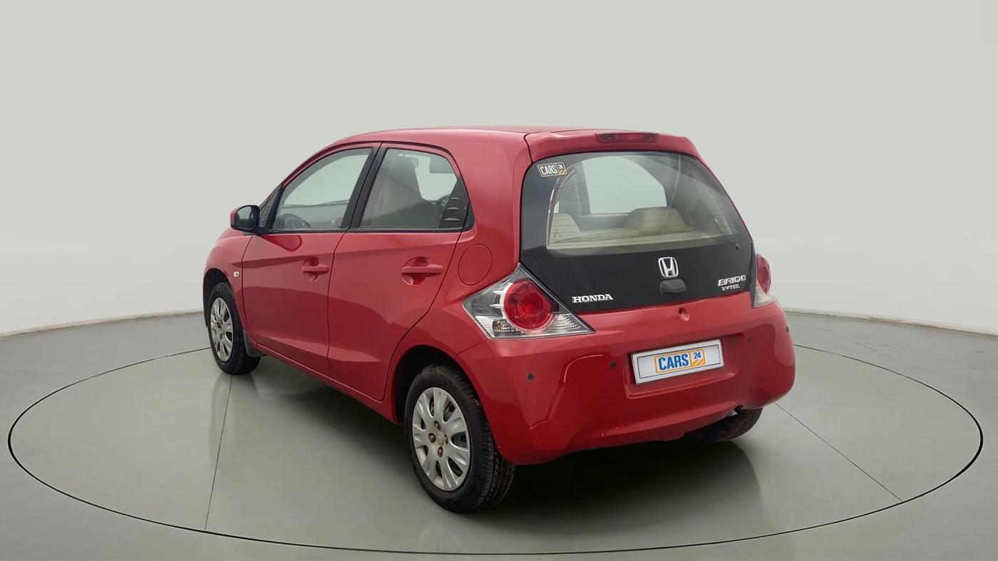2013 Honda Brio S MT, Petrol, Manual, 60,368 km, Left Back Diagonal