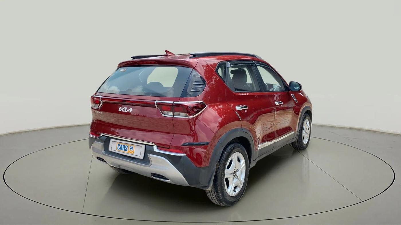 2022 KIA SONET HTK PLUS 1.2, Petrol, Manual, 31,135 km, Right Back Diagonal