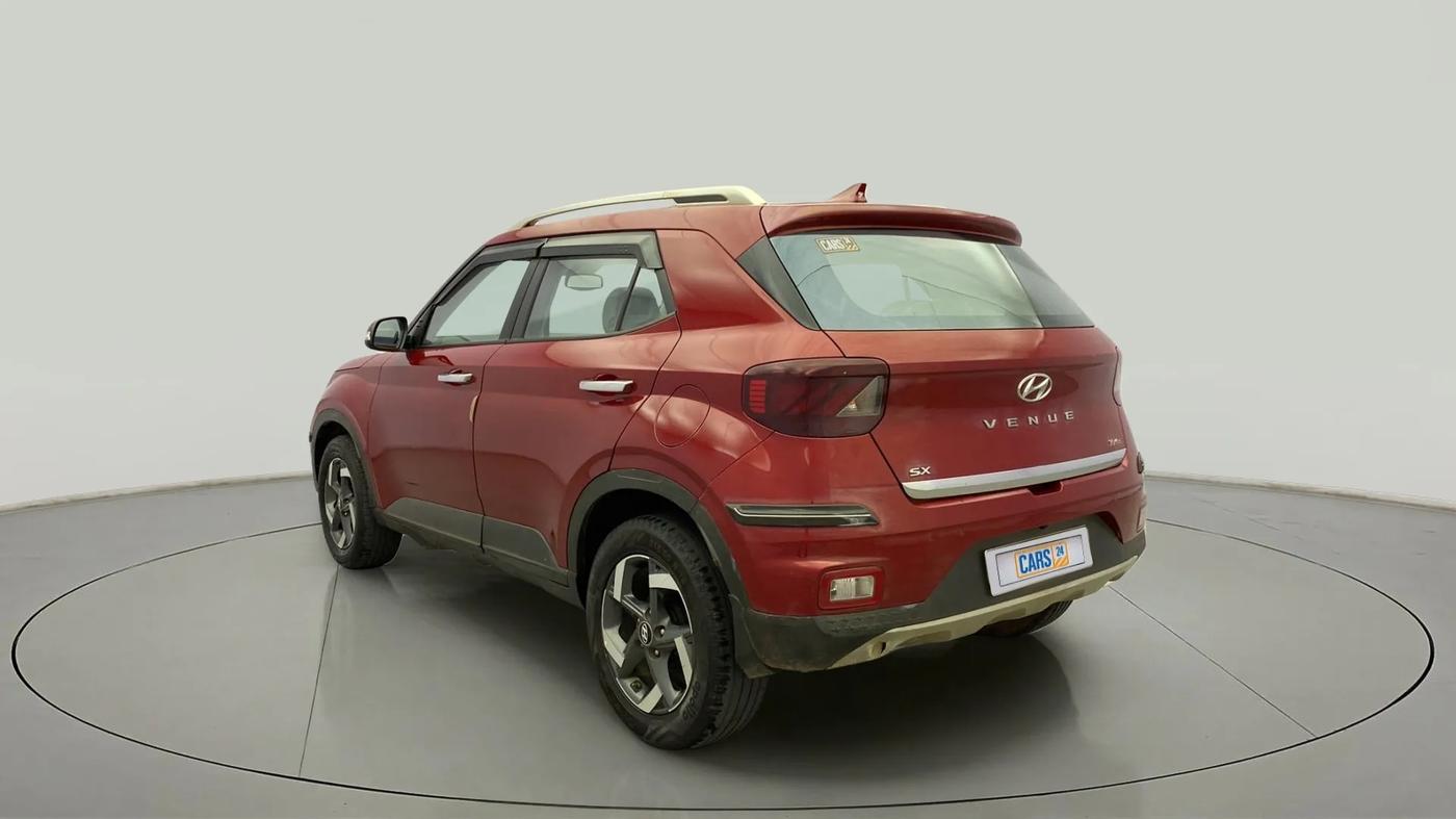 2021 Hyundai VENUE SX PLUS 1.0 TURBO DCT, Petrol, Automatic, 80,256 km, Left Back Diagonal
