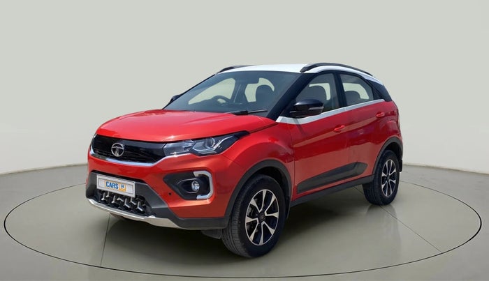 2020 Tata NEXON XZA PLUS PETROL DUAL TONE, Petrol, Automatic, 28,123 km, Left Front Diagonal