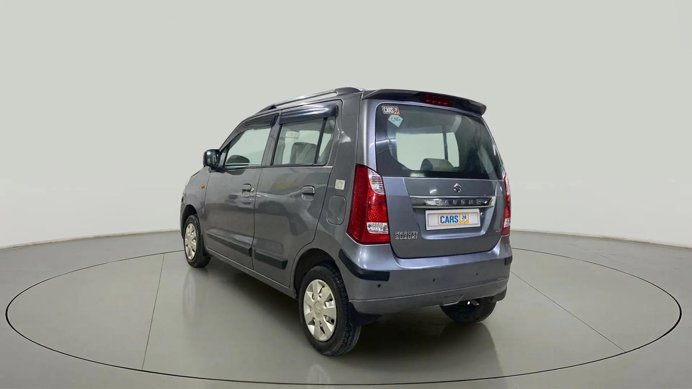 2015 Maruti Wagon R 1.0 LXI CNG, CNG, Manual, 26,161 km, Left Back Diagonal