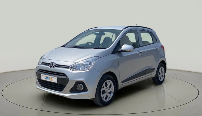 2014 Hyundai Grand i10 SPORTZ 1.2 KAPPA VTVT, Petrol, Manual, 29,093 km, Left Front Diagonal