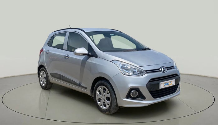 2014 Hyundai Grand i10 SPORTZ 1.2 KAPPA VTVT, Petrol, Manual, 29,093 km, Right Front Diagonal