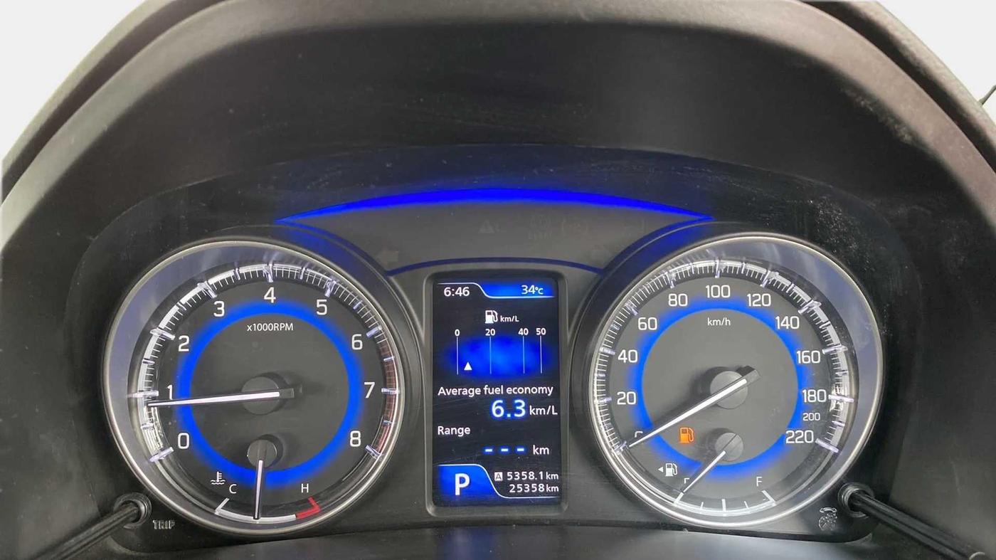 2021 Maruti Baleno ZETA CVT PETROL 1.2, Petrol, Automatic, 25,338 km, Odometer Image