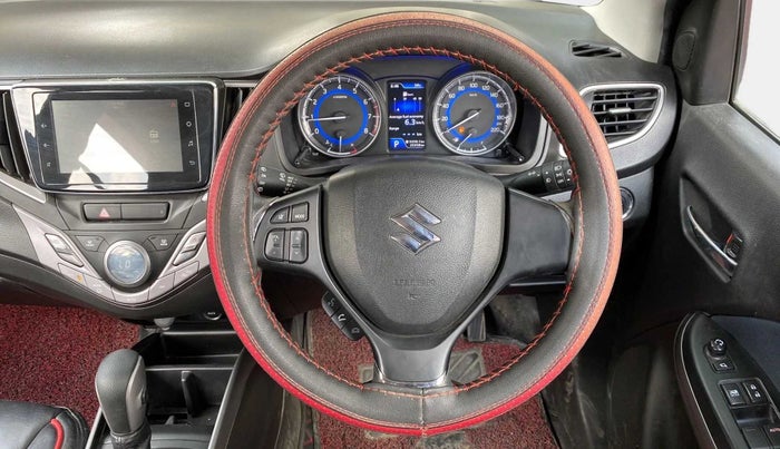2021 Maruti Baleno ZETA CVT PETROL 1.2, Petrol, Automatic, 25,338 km, Steering Wheel Close Up
