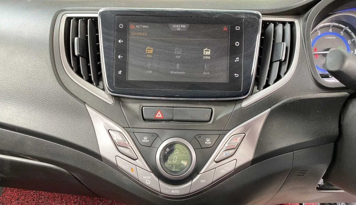 2021 Maruti Baleno ZETA CVT PETROL 1.2, Petrol, Automatic, 25,338 km, Air Conditioner