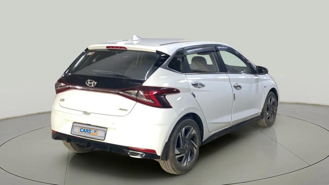 2022 Hyundai NEW I20 ASTA (O) 1.2 AT, Petrol, Automatic, 14,717 km, Right Back Diagonal