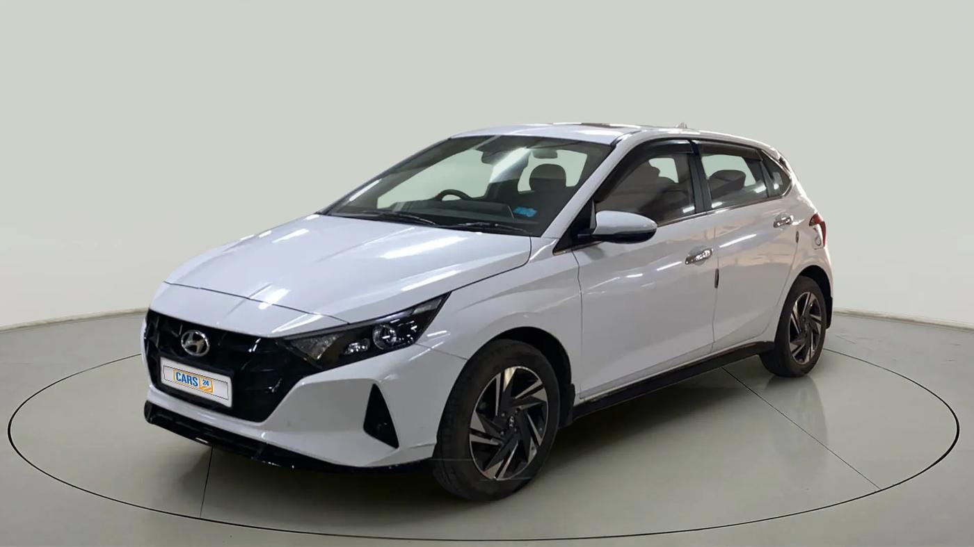 2022 Hyundai NEW I20 ASTA (O) 1.2 AT, Petrol, Automatic, 14,717 km, Left Front Diagonal