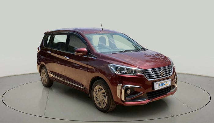 2019 Maruti Ertiga VXI AT SHVS, Petrol, Automatic, 90,717 km, Right Front Diagonal