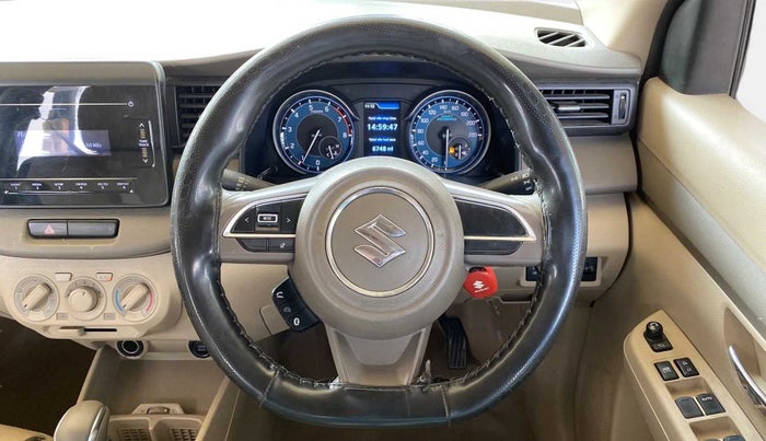 2019 Maruti Ertiga VXI AT SHVS, Petrol, Automatic, 90,717 km, Steering Wheel Close Up