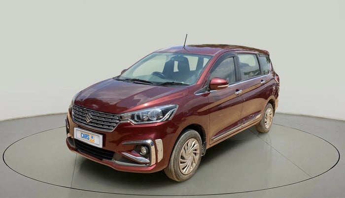 2019 Maruti Ertiga VXI AT SHVS, Petrol, Automatic, 90,717 km, Left Front Diagonal