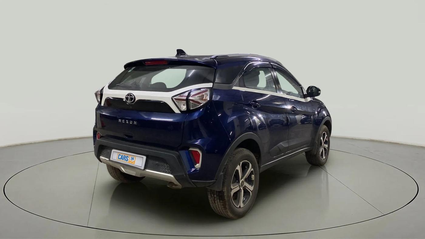 2023 Tata NEXON XZA PLUS SUNROOF PETROL, Petrol, Automatic, 12,971 km, Right Back Diagonal
