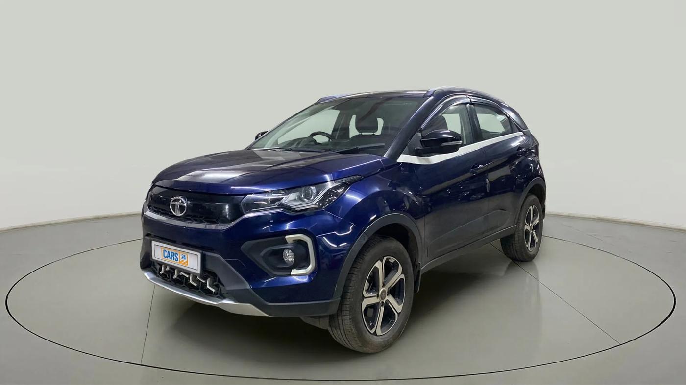 2023 Tata NEXON XZA PLUS SUNROOF PETROL, Petrol, Automatic, 12,971 km, Left Front Diagonal