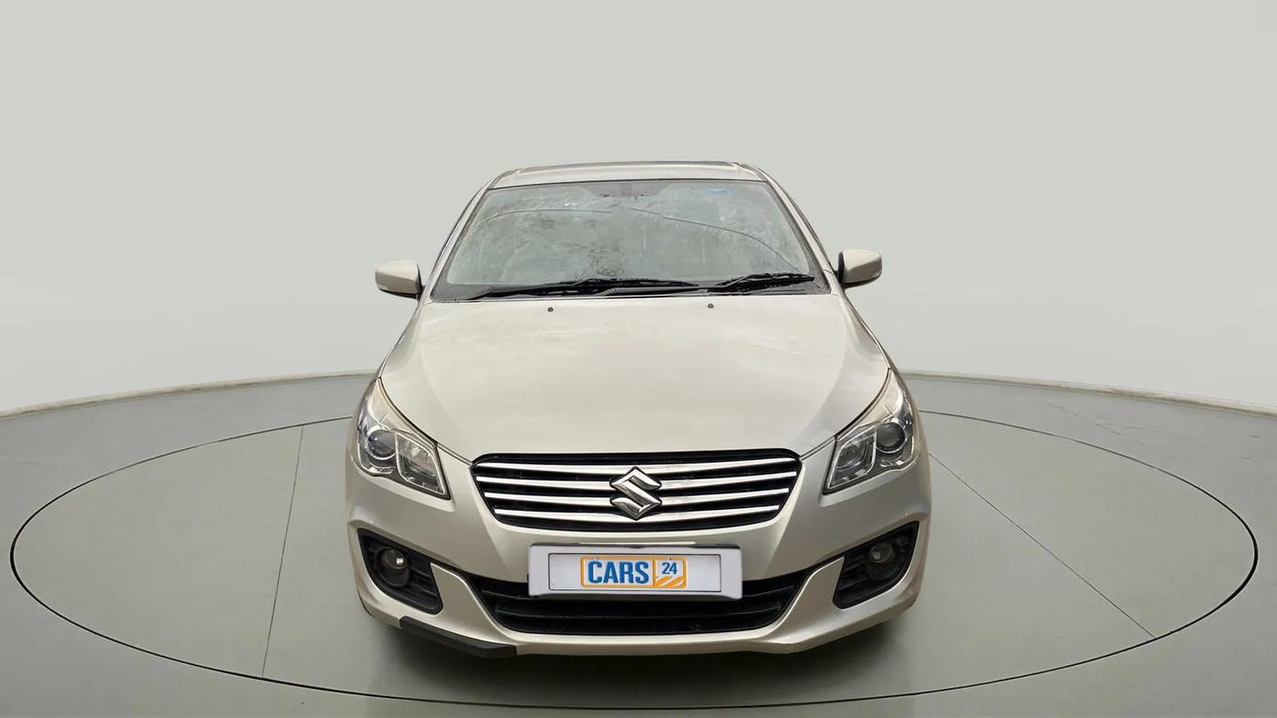 2017 Maruti Ciaz ALPHA 1.4 PETROL, Petrol, Manual, 1,03,895 km, Front
