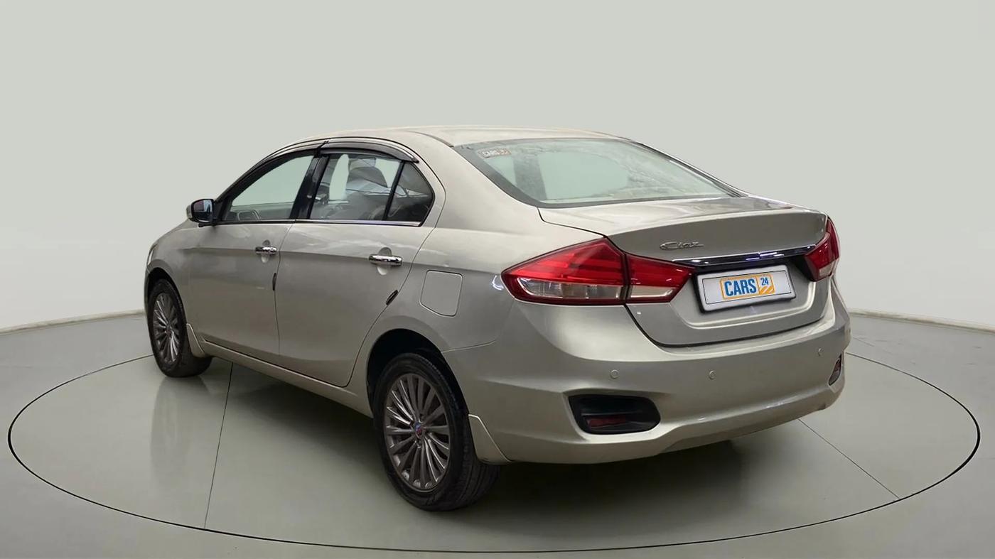 2017 Maruti Ciaz ALPHA 1.4 PETROL, Petrol, Manual, 1,03,895 km, Left Back Diagonal