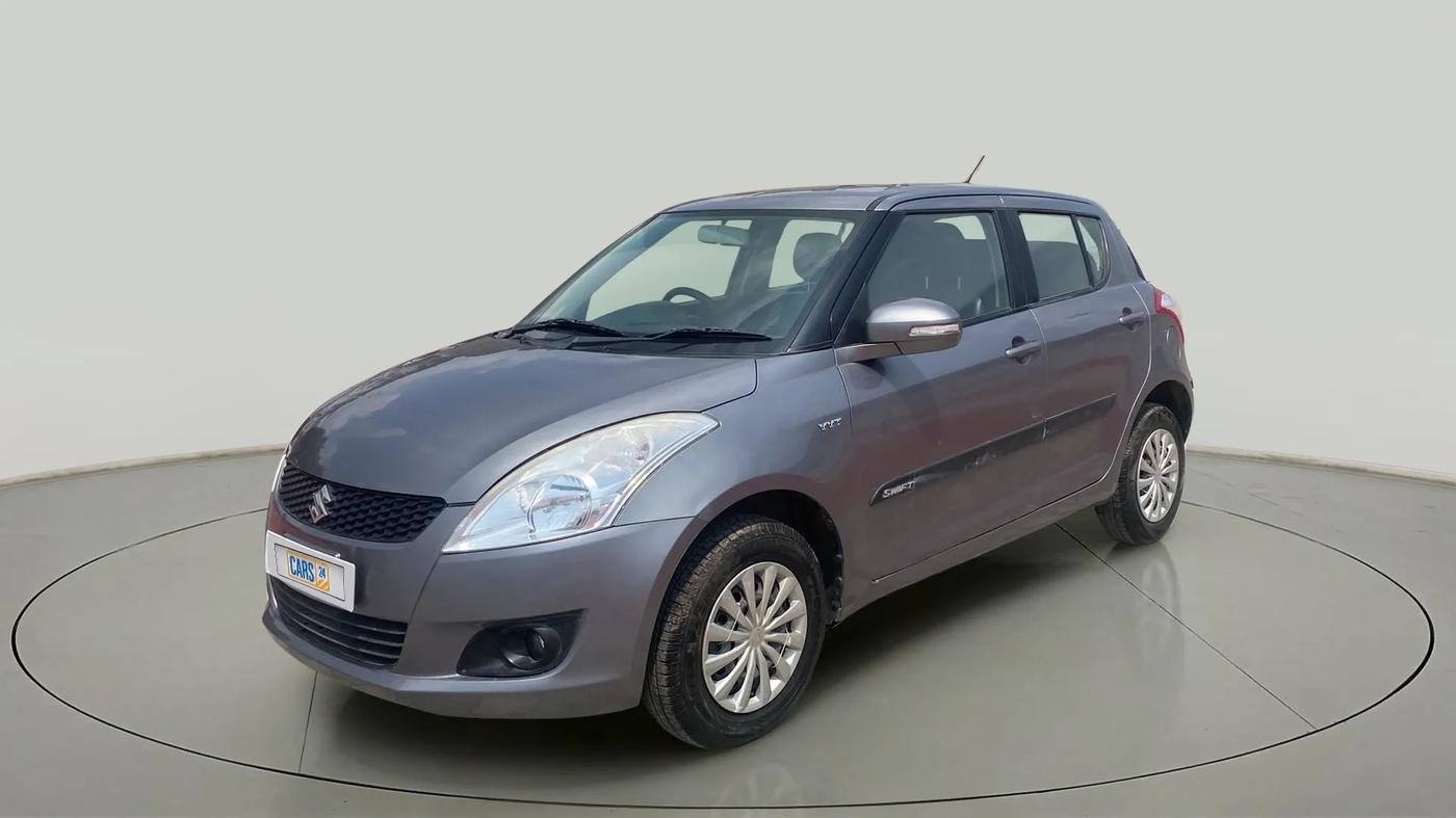 2014 Maruti Swift VXI, Petrol, Manual, 56,279 km, Left Front Diagonal
