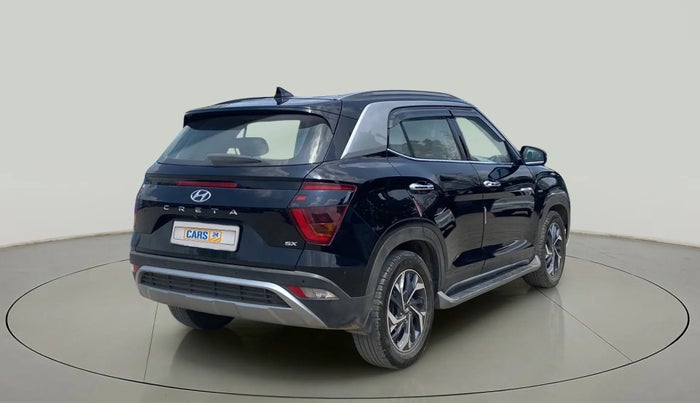 2022 Hyundai Creta SX (O) IVT 1.5 PETROL, Petrol, Automatic, 43,717 km, Right Back Diagonal
