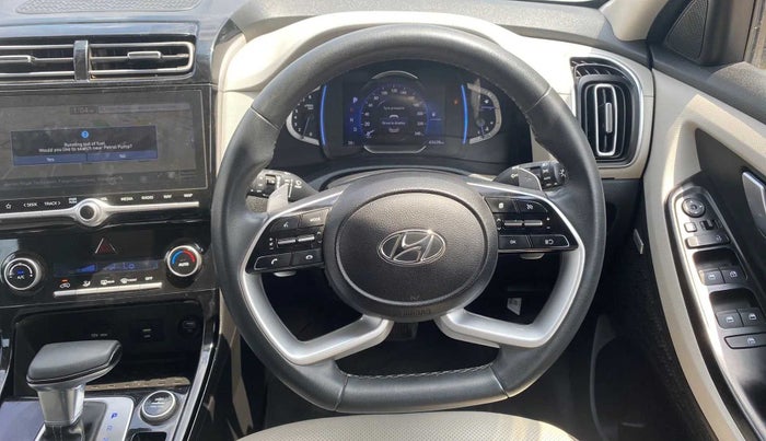 2022 Hyundai Creta SX (O) IVT 1.5 PETROL, Petrol, Automatic, 43,717 km, Steering Wheel Close Up