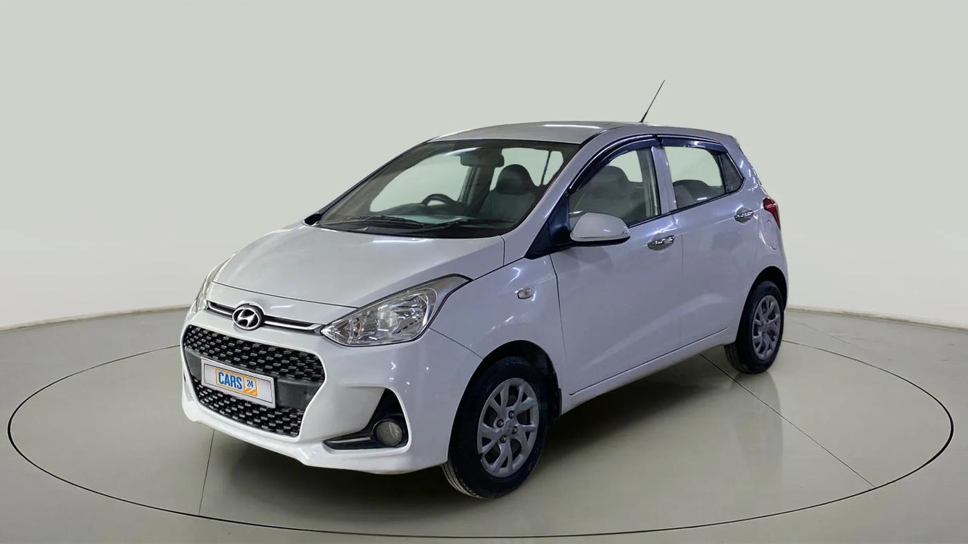 2017 Hyundai Grand i10 MAGNA 1.2 KAPPA VTVT, Petrol, Manual, 78,376 km, Left Front Diagonal