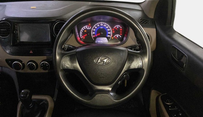 2017 Hyundai Grand i10 MAGNA 1.2 KAPPA VTVT, Petrol, Manual, 79,536 km, Steering Wheel Close Up