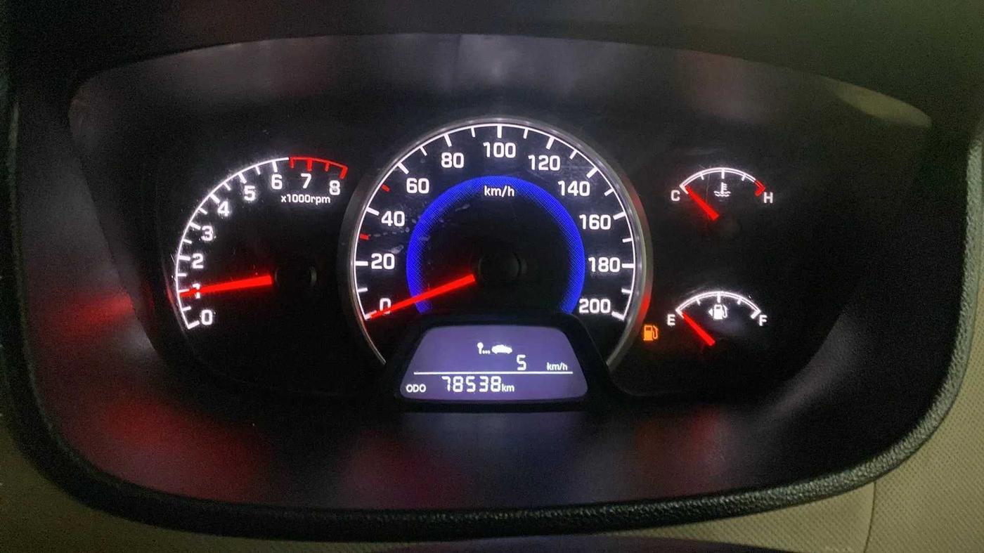 2017 Hyundai Grand i10 MAGNA 1.2 KAPPA VTVT, Petrol, Manual, 78,376 km, Odometer Image