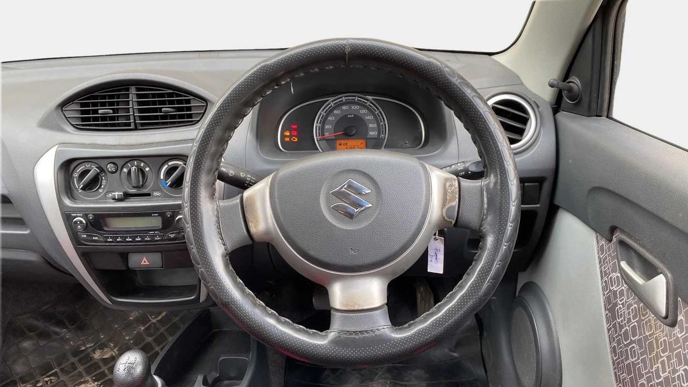 2018 Maruti Alto 800 VXI, Petrol, Manual, 58,676 km, Steering Wheel Close Up