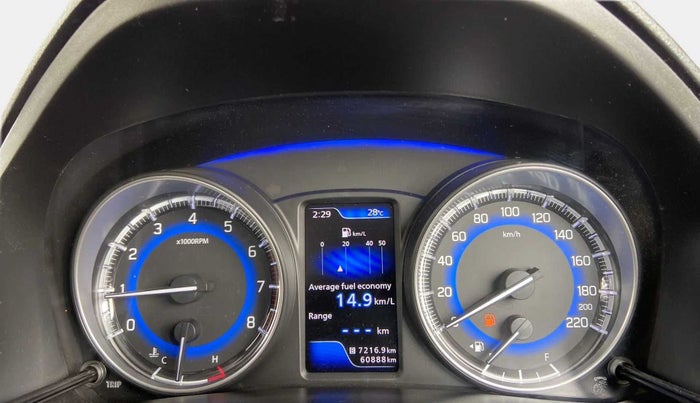 2020 Toyota Glanza G, Petrol, Manual, 60,859 km, Odometer Image