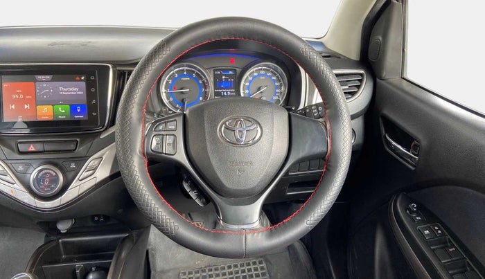 2020 Toyota Glanza G, Petrol, Manual, 60,859 km, Steering Wheel Close Up