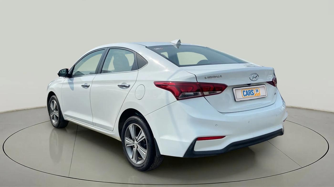 2019 Hyundai Verna 1.6 VTVT SX, Petrol, Manual, 60,396 km, Left Back Diagonal