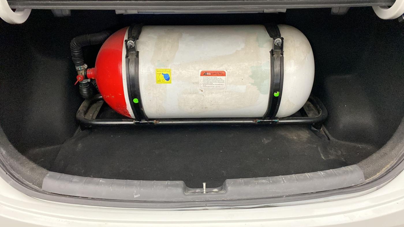 2021 Hyundai AURA S 1.2 CNG, CNG, Manual, 40,162 km, Boot Inside