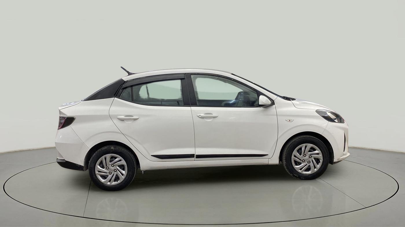 2021 Hyundai AURA S 1.2 CNG, CNG, Manual, 40,162 km, Right Side View