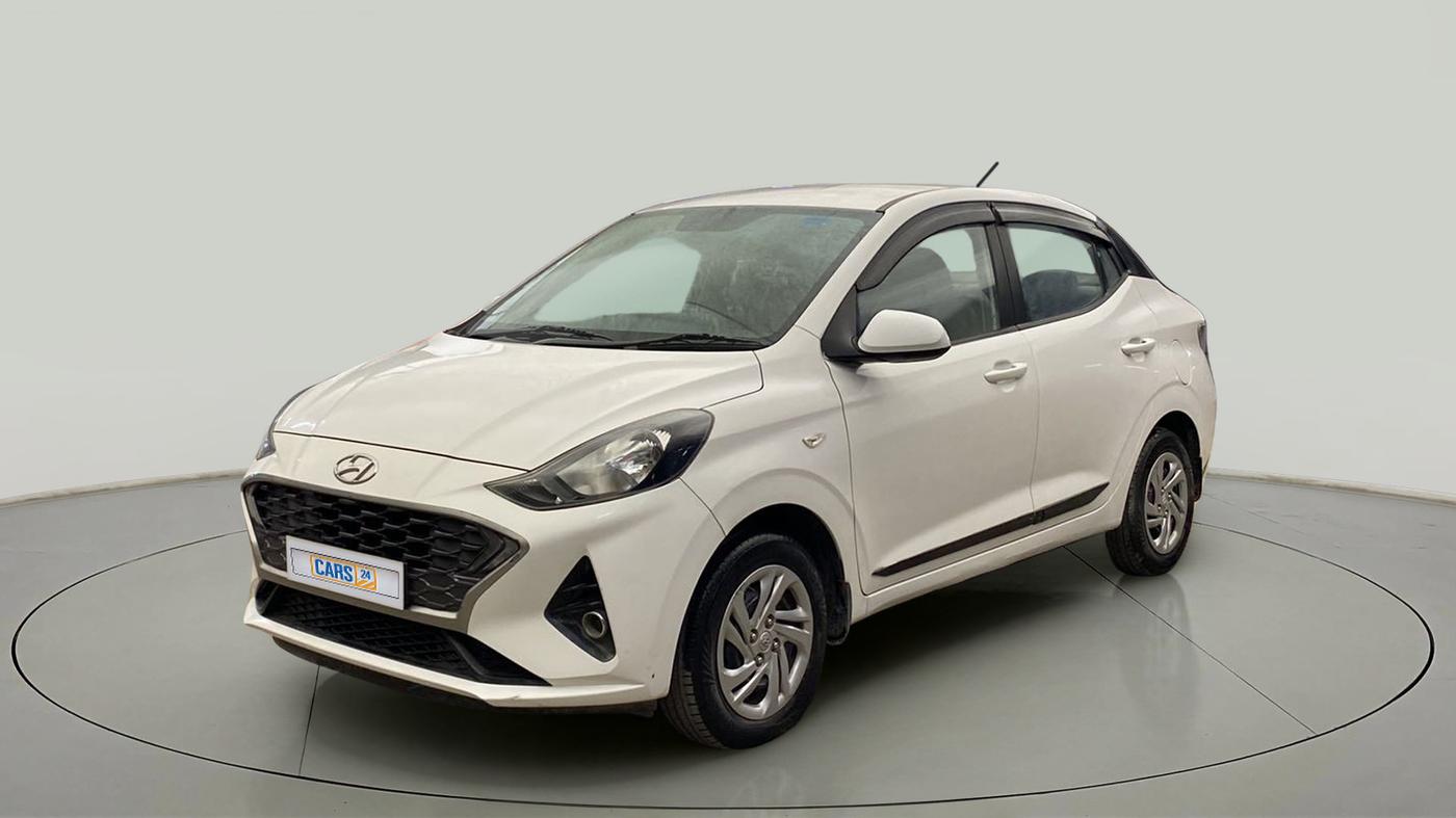 2021 Hyundai AURA S 1.2 CNG, CNG, Manual, 40,162 km, Left Front Diagonal