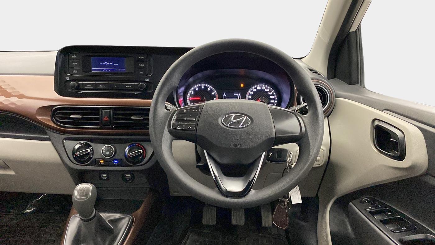 2021 Hyundai AURA S 1.2 CNG, CNG, Manual, 40,162 km, Steering Wheel Close Up