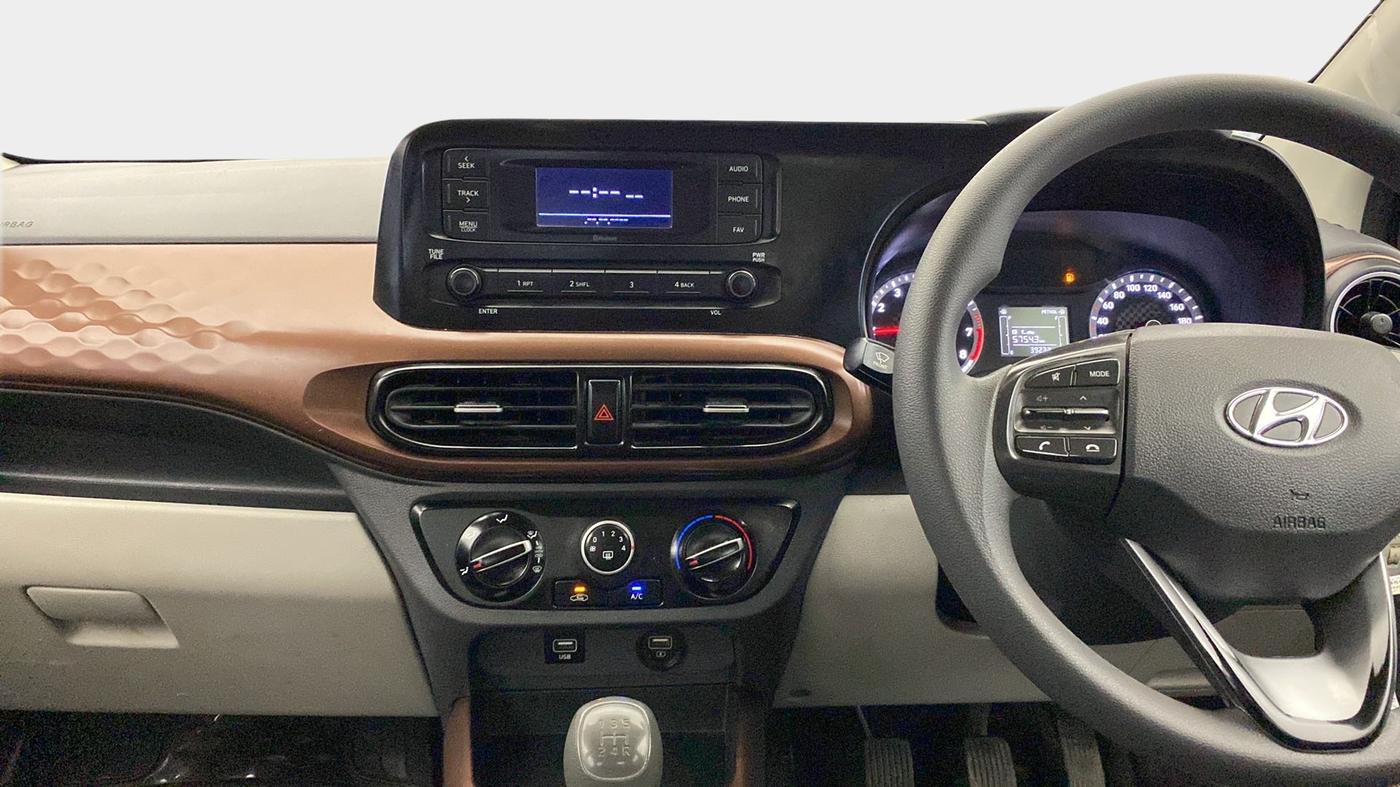 2021 Hyundai AURA S 1.2 CNG, CNG, Manual, 40,162 km, Air Conditioner