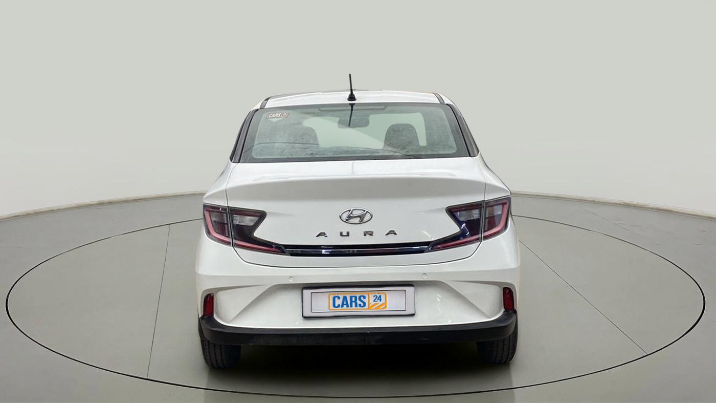 2021 Hyundai AURA S 1.2 CNG, CNG, Manual, 40,162 km, Back/Rear