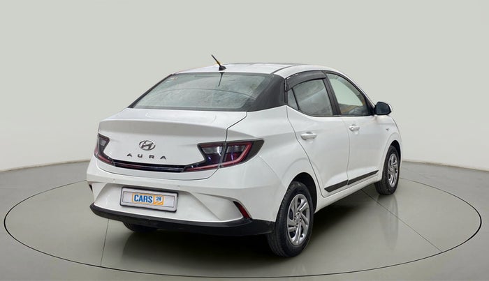 2021 Hyundai AURA S 1.2 CNG, CNG, Manual, 39,461 km, Right Back Diagonal