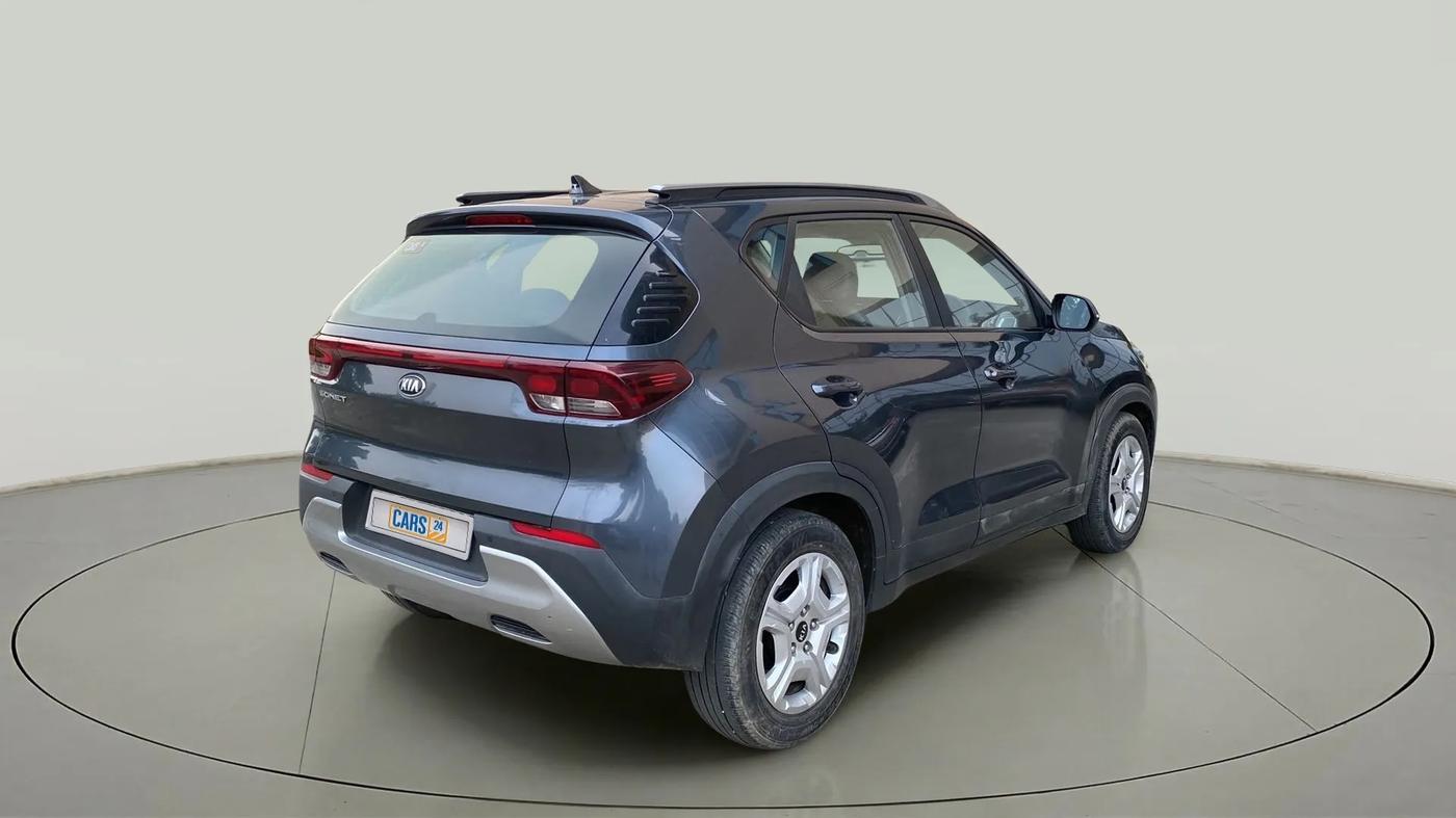 2020 KIA SONET HTK PLUS 1.2, Petrol, Manual, 32,650 km, Right Back Diagonal