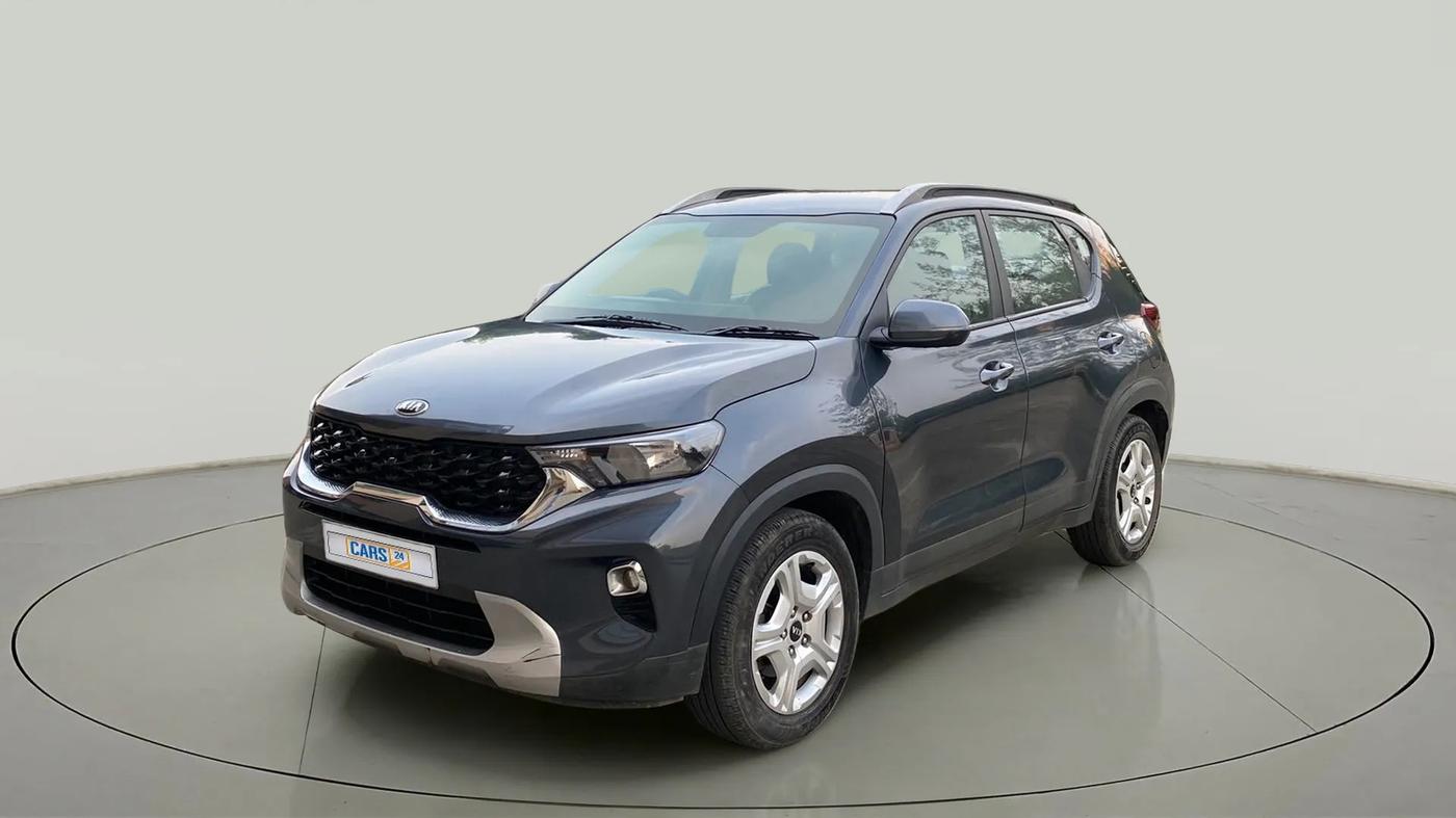2020 KIA SONET HTK PLUS 1.2, Petrol, Manual, 32,650 km, Left Front Diagonal