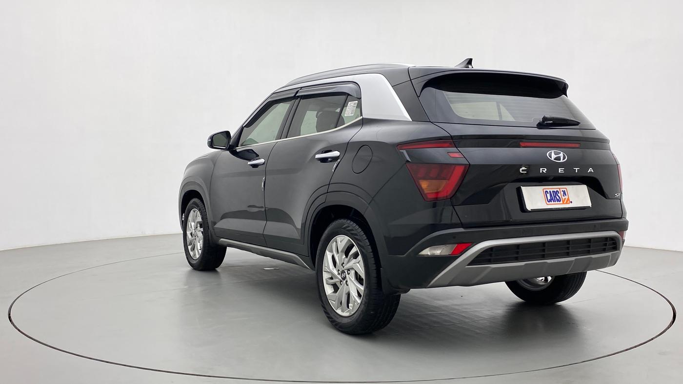 2021 Hyundai Creta SX 1.5 PETROL, Petrol, Manual, 9,427 km, Left Back Diagonal