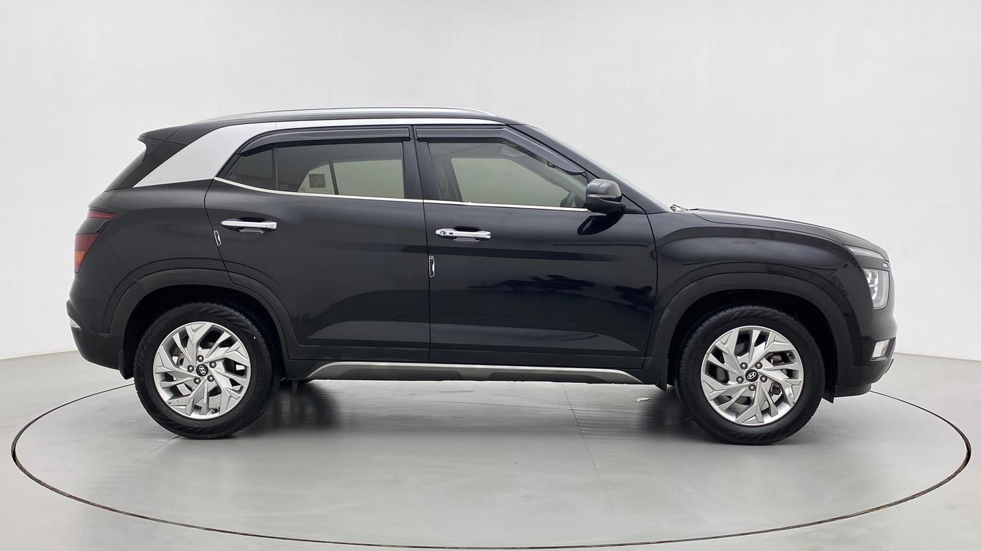 2021 Hyundai Creta SX 1.5 PETROL, Petrol, Manual, 9,427 km, Right Side View