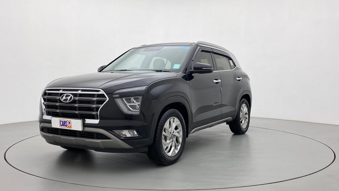 2021 Hyundai Creta SX 1.5 PETROL, Petrol, Manual, 9,427 km, Left Front Diagonal