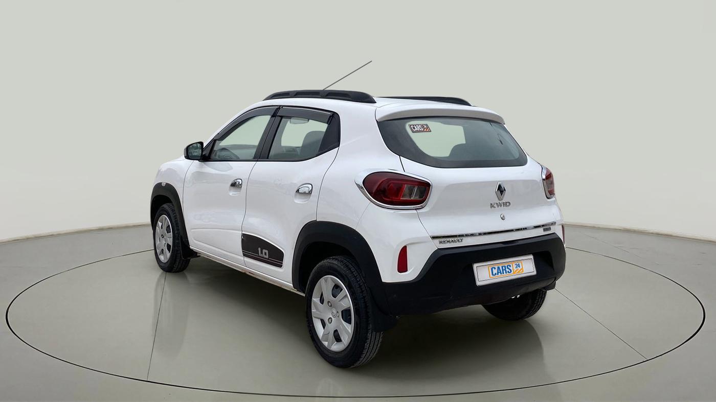 2022 Renault Kwid RXT 1.0 AMT (O), Petrol, Automatic, 4,595 km, Left Back Diagonal