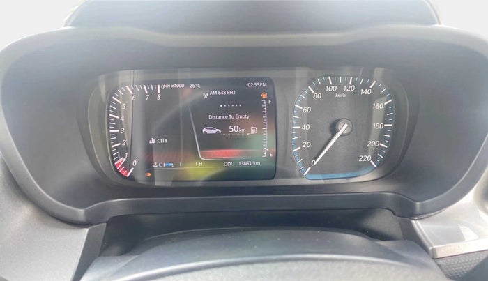 2020 Tata ALTROZ XZ PETROL, Petrol, Manual, 13,872 km, Odometer Image