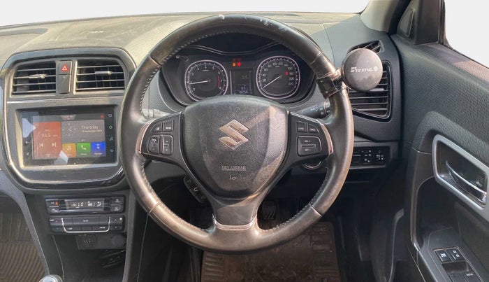 2021 Maruti Vitara Brezza ZXI PLUS, Petrol, Manual, 48,319 km, Steering Wheel Close Up