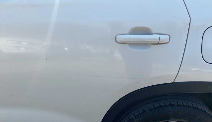 2021 Maruti Vitara Brezza ZXI PLUS, Petrol, Manual, 48,319 km, Rear left door - Slightly dented