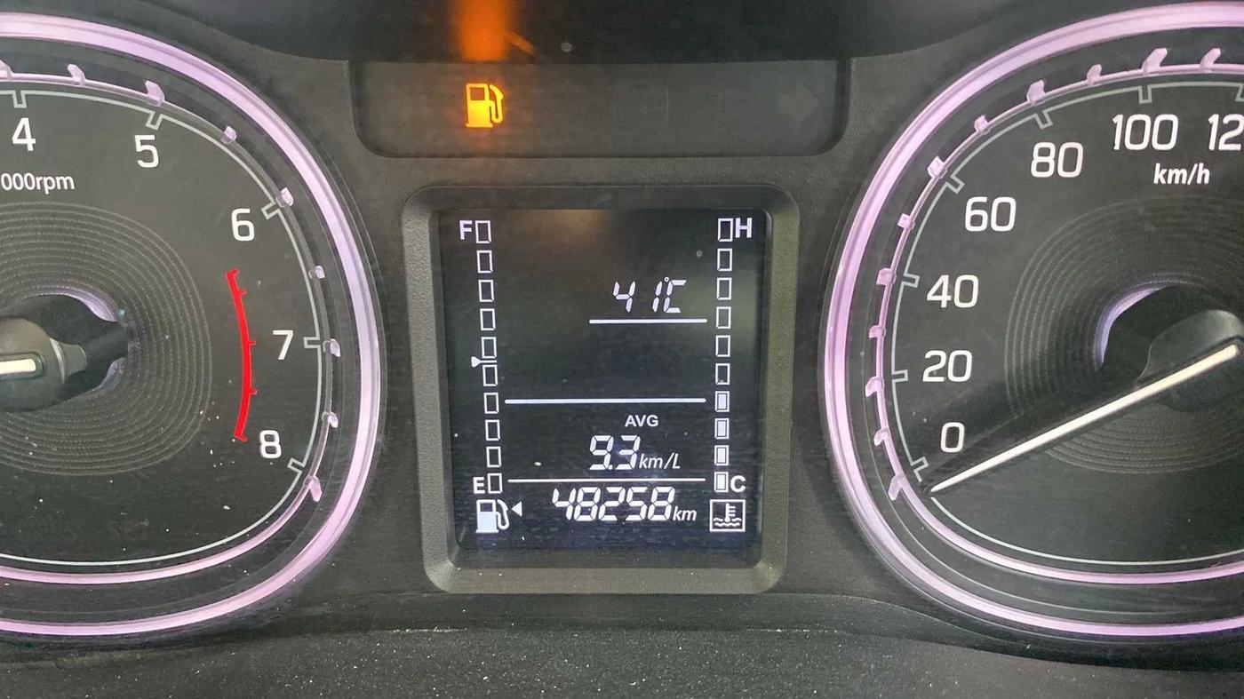 2021 Maruti Vitara Brezza ZXI PLUS, Petrol, Manual, 48,319 km, Odometer Image