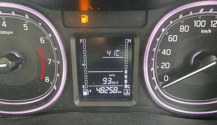 2021 Maruti Vitara Brezza ZXI PLUS, Petrol, Manual, 48,319 km, Odometer Image