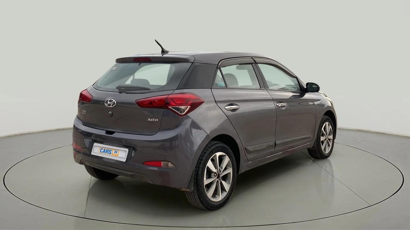 2017 Hyundai Elite i20 ASTA 1.2, Petrol, Manual, 83,128 km, Right Back Diagonal