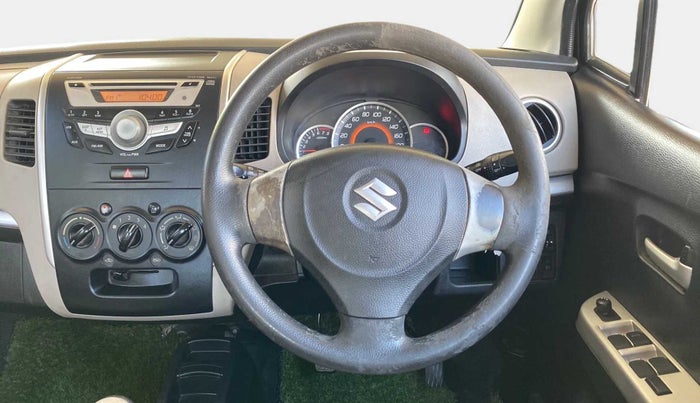 2016 Maruti Wagon R 1.0 VXI, Petrol, Manual, 89,688 km, Steering Wheel Close Up